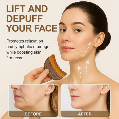 Lymphatic Contour Massage Facial Brush