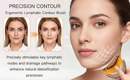 Lymphatic Contour Massage Facial Brush